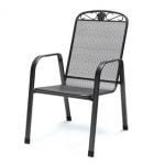 Siena chair from KETTLER's Metal Garden Furniture range on a white background