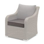Seat Cushion Cover for Madrid Chair on a white background