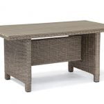 Palma table with Rattan finish from KETTLER's Casual Dining range on a white background