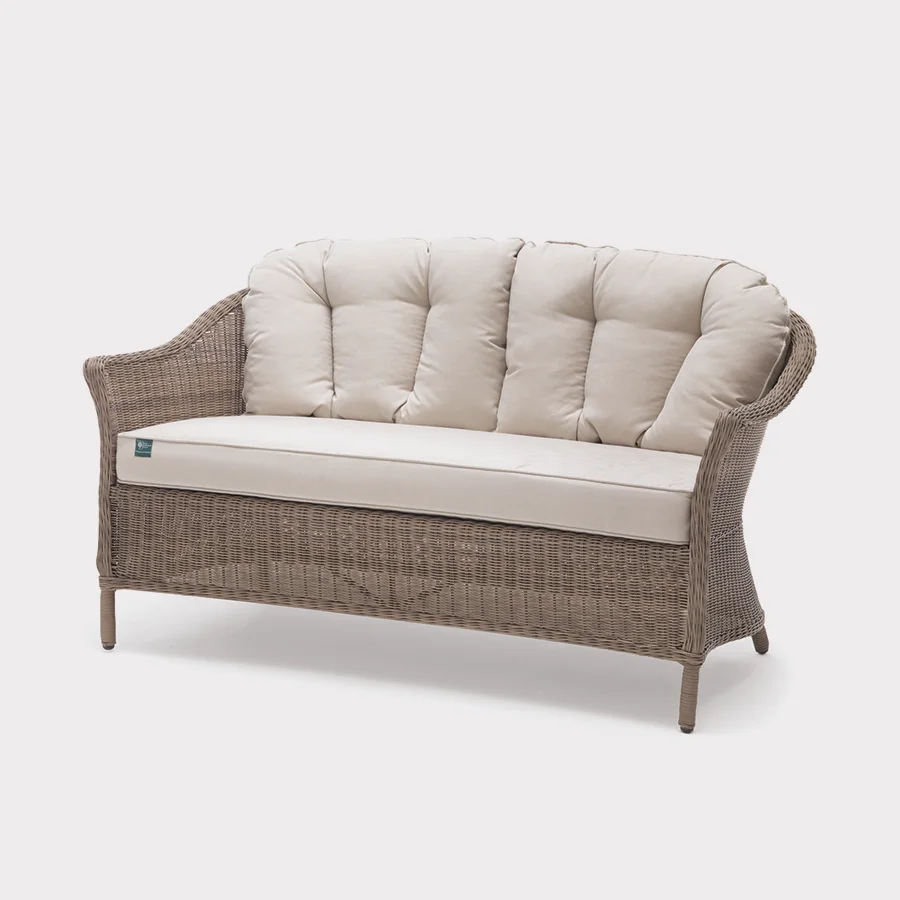 RHS Harlow Carr lounge 2 seater sofa on a plain white background