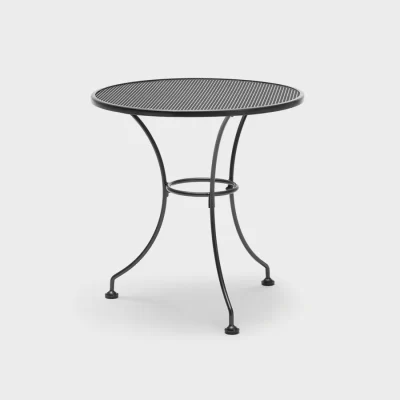 Round Mesh Table 70cm on white background