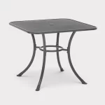 90x90cm square mesh table on white background