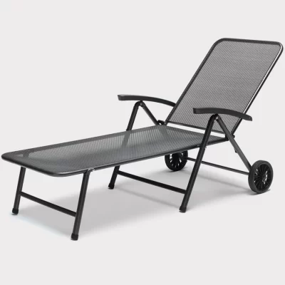 Novero Lounger without cushion on a plain white background
