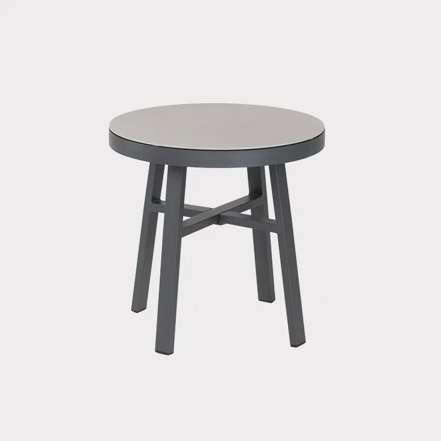 Cassis side table on a white background