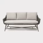 LaMode 3 seat sofa on white background