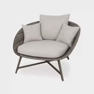 LaMode comfort chair with cushions on a plain white background