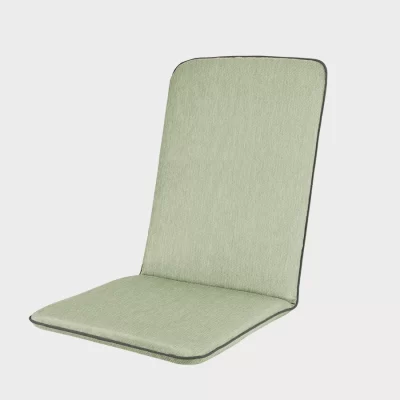 Novero recliner cushion in sage on white background