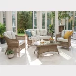 RHS Harlow Carr lounge set with 2 seater sofa in a conservatory setting