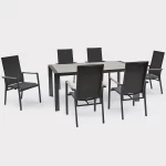 Surf Active 6 seater dining set on white background