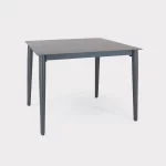 Surf square dining table on white background