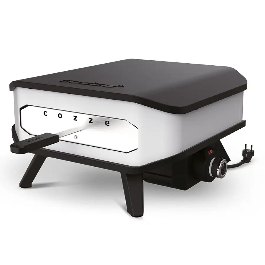 Cozze 13 inch electric pizza oven on a white background