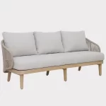 Bali 3 seat sofa on a white background
