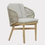 Bali dining chair on a white background