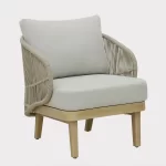 Bali lounge chair on a white background