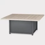 elba Signature Grande High/Low Table in the down position on a white background