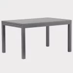 Sento Extending Dining Table 135/270 x 90cm in folded position on a white background