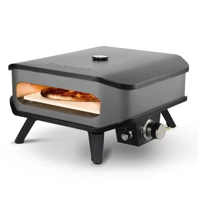 Cozze 13 inch gas pizza oven side view