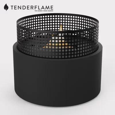 Tenderflame Plettenburg with real flame