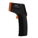 Left side view of Cozze Infrared Thermometer with Trigger 530°C